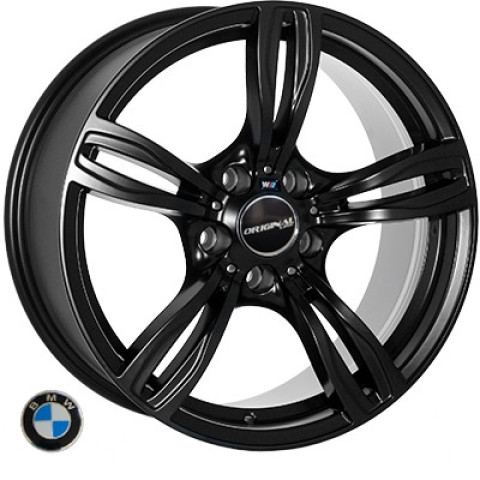 ZW BK639 W8 R18 PCD5x120 ET20 DIA74.1 matt black